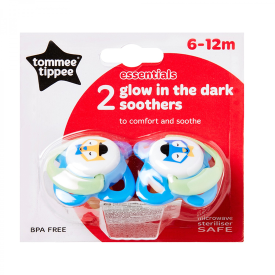 Tommee Tippee varalica Basic Glow, Sova, 6-12M