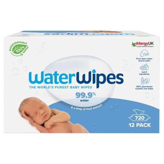 Multipack WaterWipes maramice 60/1 x 12