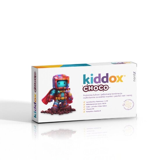 KIDDOX® CHOCO, 20 čoko zalogaja